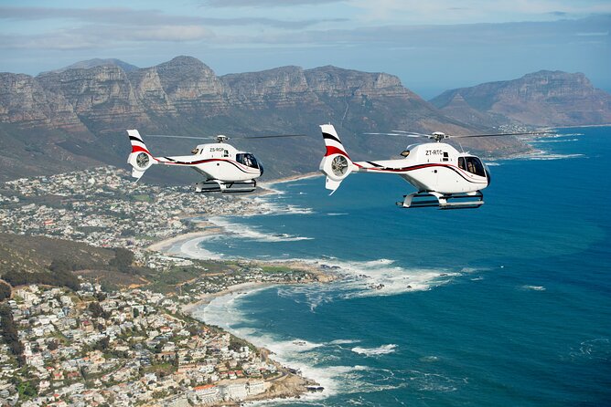 Cape Town: 25min Helicopter Flight with Complimentary Boat Cruise - Table Mountain circle: the view that makes everything else click