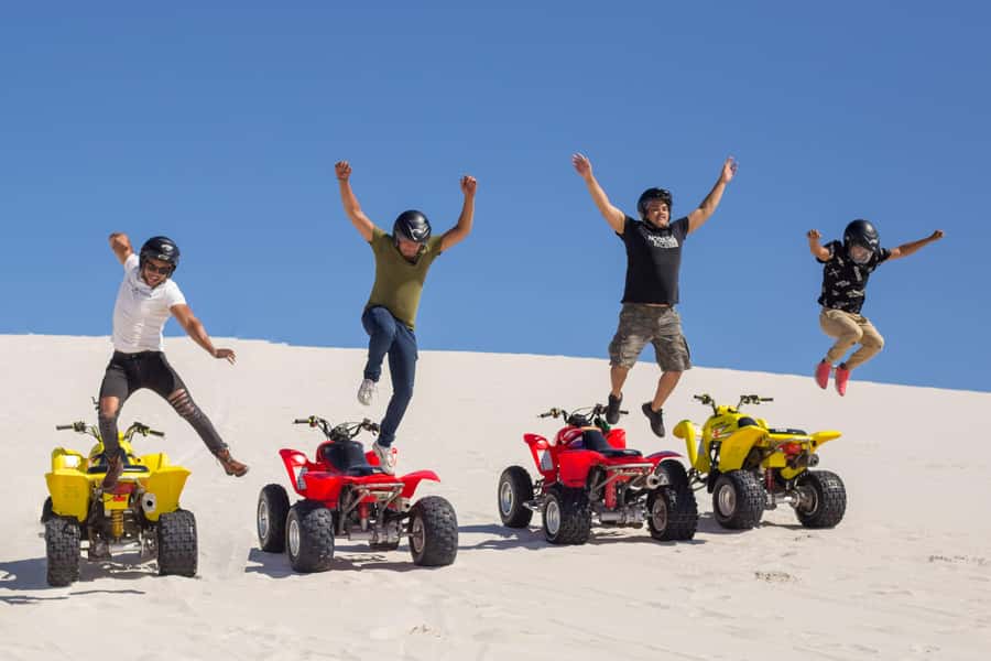 Cape Town: Atlantis Dunes Quad Bike & Free Sandboarding Tour - Safety on dunes: helmets, briefings, and guides who manage the pace