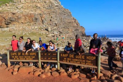 Cape Town: Penguins & Cape of Good Hope Half Day Shared Tour - False Bay coastline drive and the coloured hut photo stops