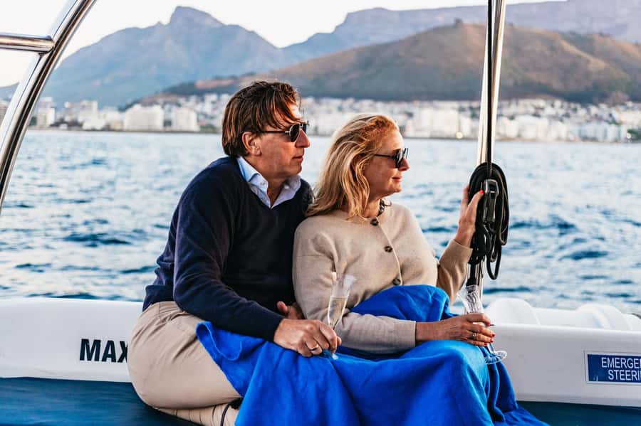 Cape Town: Sunset Catamaran Cruise on Table Bay with Bubbles - Weather Reality Check: Cold Deck Time and Choppy Water