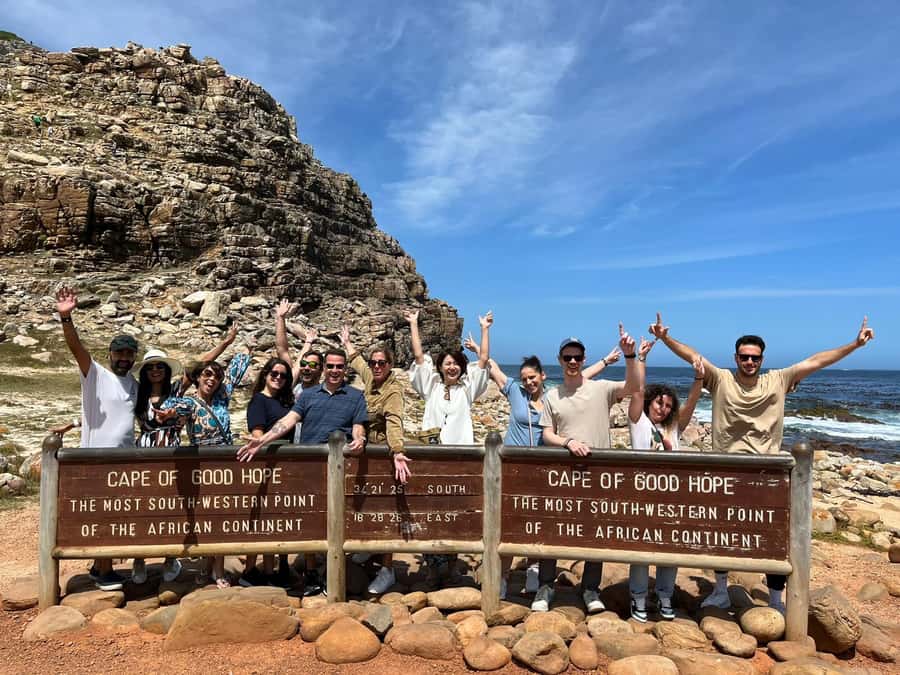 Cape Town: Table Mountain, Cape Point, & Penguins Group Tour - Cape Point and Cape of Good Hope: Old Lighthouse, Optional Funicular, 360° Views