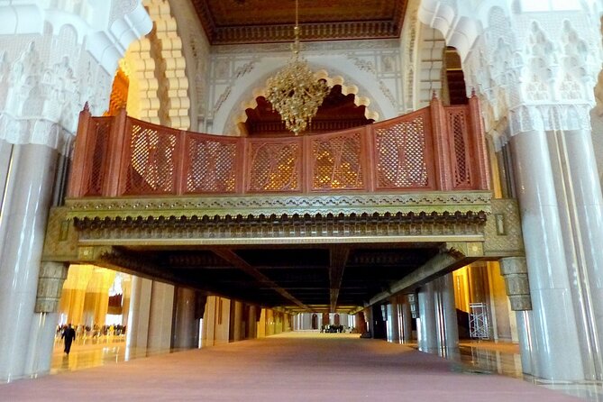 Casablanca City Tour with Hassan II mosque ticket - Notre Dame of Lourdes: modern cathedral with stained-glass light