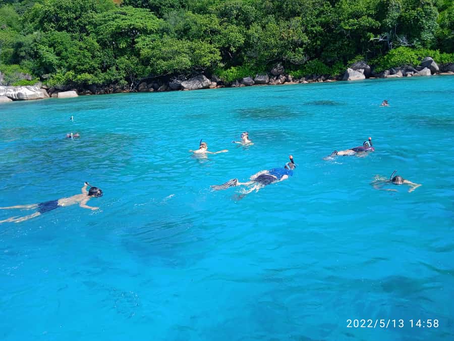 Curieuse Guided Tour, St Pierre, BBQ & 2 Snorkel Stops - Second side of the island: snorkeling gets real at St Pierre or nearby reefs