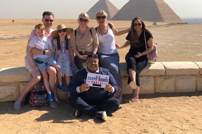 Day Tour to Giza Pyramids Complex, Egyptian Museum & Bazaar - Great Pyramid of Khufu: the one ticket detail to plan for