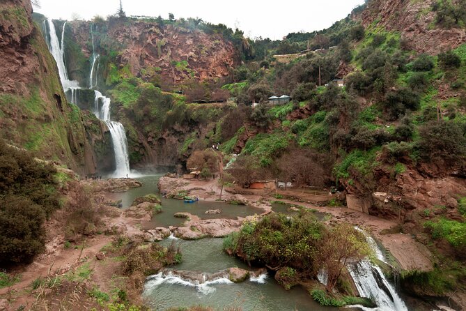 Day Trip to Ouzoud Waterfalls with Guide and Boat Trip - Lunch with a view and the 1-hour free window for relaxing or swimming