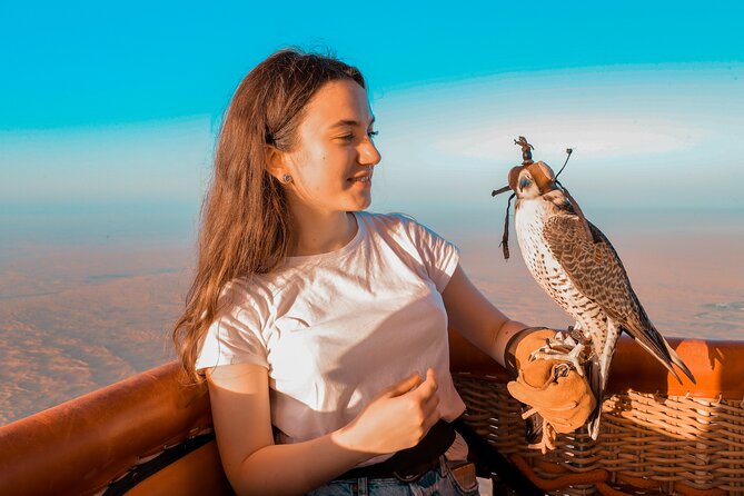 Deluxe Hot Air Balloon Ride with Breakfast & Flight Falcon Show - Your flight certificate and the video reality check