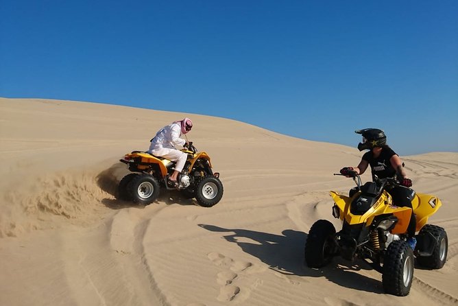 Desert Safari Adventure 4 hours from Doha with Pickup - Sunset at the Inland Sea: Short Trip, Big Ending
