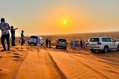 Desert safari adventure with BBQ dinner - Camp night essentials: belly dance, Tanoura, and fire