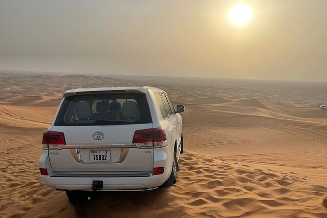 Desert safari adventure with BBQ dinner - Henna and Arabic attire photos: the fun “hold still” break