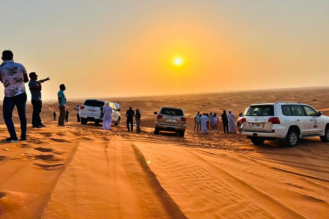 Desert safari adventure with BBQ dinner - Camp night essentials: belly dance, Tanoura, and fire