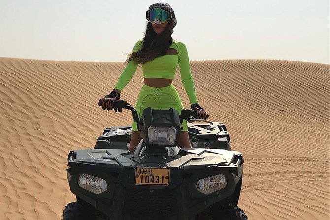 Desert Safari Dubai (PREMIUM VIP) - Quad bike/ATV riding: the thrill slot that can feel short