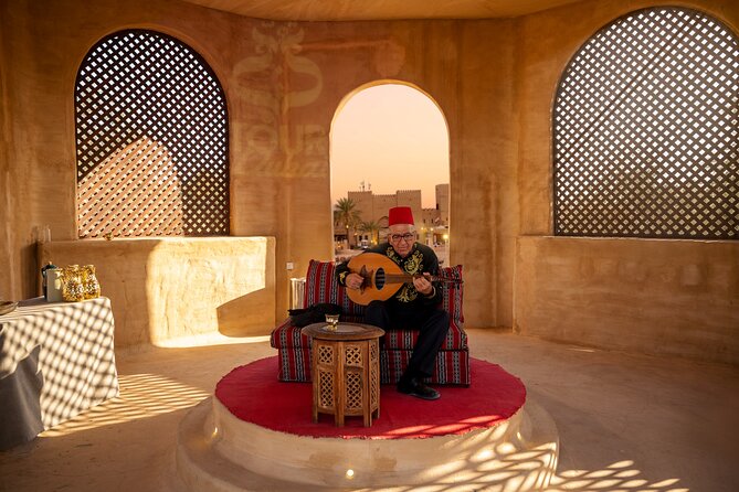 Desert Safari: Luxury Fortress Dinner, Camel Ride & Dune Bashing - Live Entertainment Under Desert Lights: Belly Dance, Tanoura, Saidi, and Fire