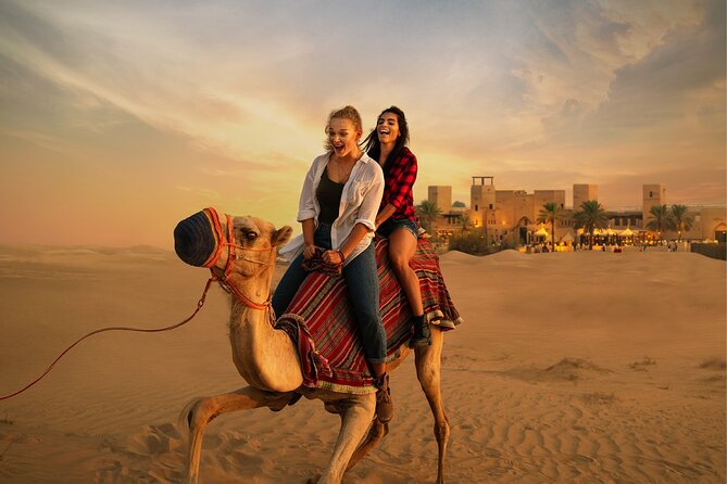 Desert Safari with Dune Bashing and Dinner In Dubai - Camp setup: what you’ll do besides just eating and watching