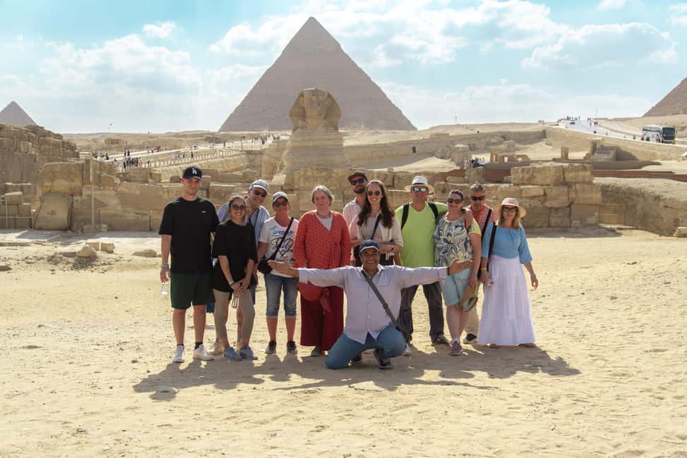 Discover Cairo: Pyramids, Museum & Sphinx Tour from Hurghada - Quick hits before you commit