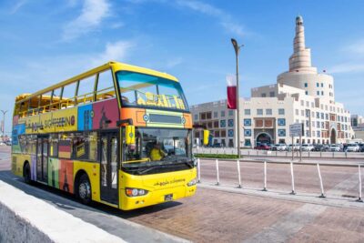 Doha: 24-Hour Hop-On Hop-Off Bus Ticket with Audio Guide - Where you’ll actually board: kiosks, common stops, and smart timing