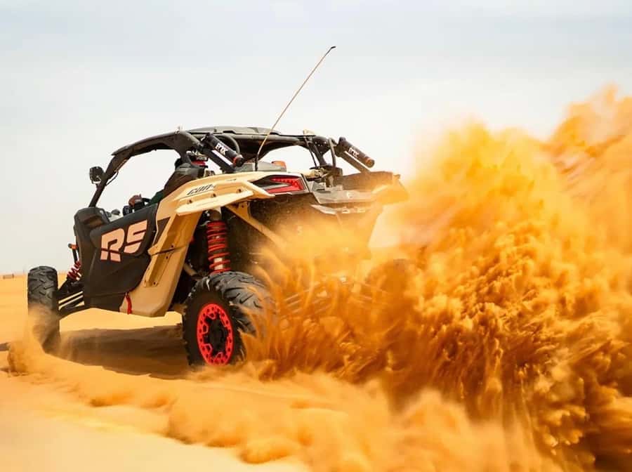 Doha: ATV Quad Bike and Buggy Desert Safari with Camel Ride - The 4WD Toyota dune bashing: the moment you’ll remember