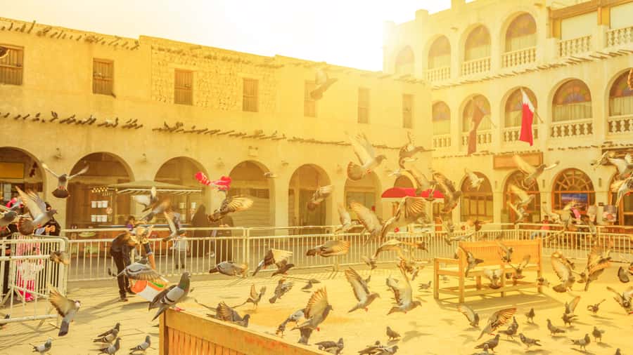 Doha: City Highlights Tour and Traditional Dhow Boat Cruise - The Pearl-Qatar: luxury waterfront design and European-inspired style