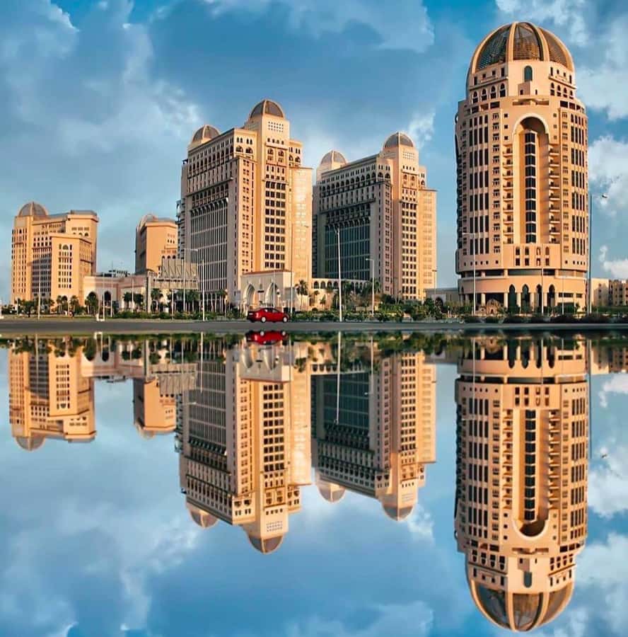 Doha : City Tour To All Major Attractions Including Transfer - Katara Cultural Village: Golden and Blue Mosque viewpoints with meaning
