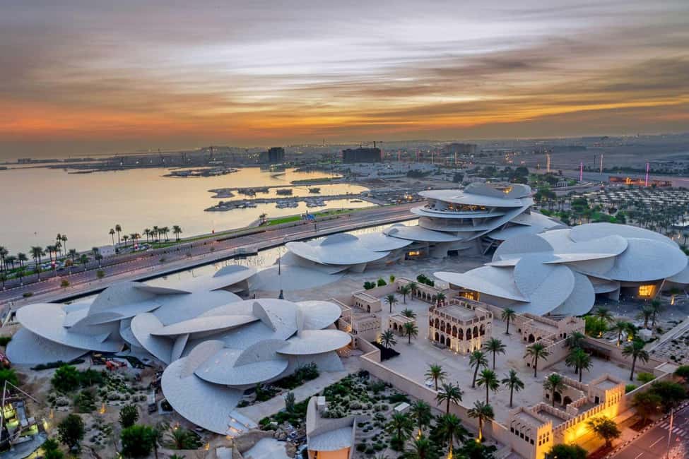 Doha: City Tour with Airport or Hotel Pick-up/Drop-off - National Museum of Qatar: a pause for context (entry fees not included)