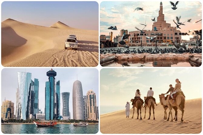 Doha: Combo City Tour & Desert Safari with Pickup drop-off - Pickup, vehicle comfort, and the small-group advantage