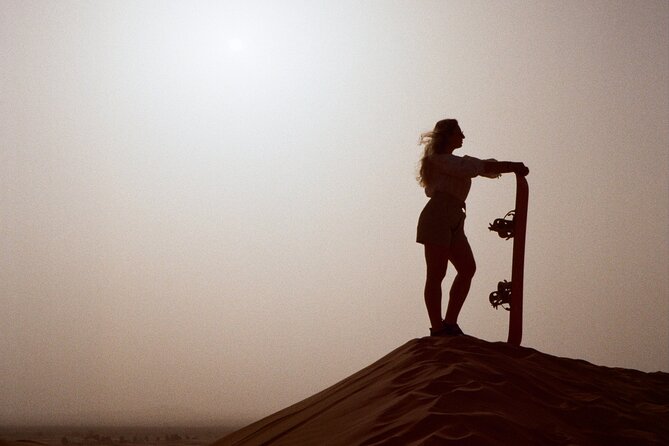 Doha Desert Adventure, Sandboarding, Dune Bashing,Inland Sea Tour - Sandboarding: The Short, Physical Way to Feel the Dunes