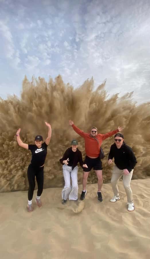 Doha: Desert Safari, Adventure, Sandboarding and Camel Ride - Meeting point, WhatsApp, and how the timing flows
