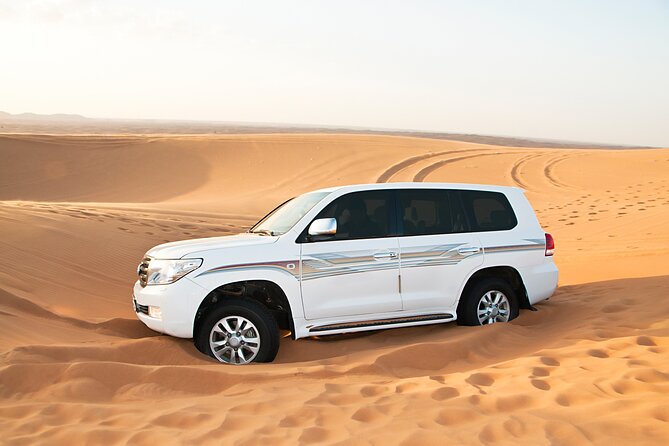 Doha Desert Safari Dune Bashing Camel Ride Sandboarding - Inland Sea Beach: The Stop That Makes the Drive Feel Cinematic