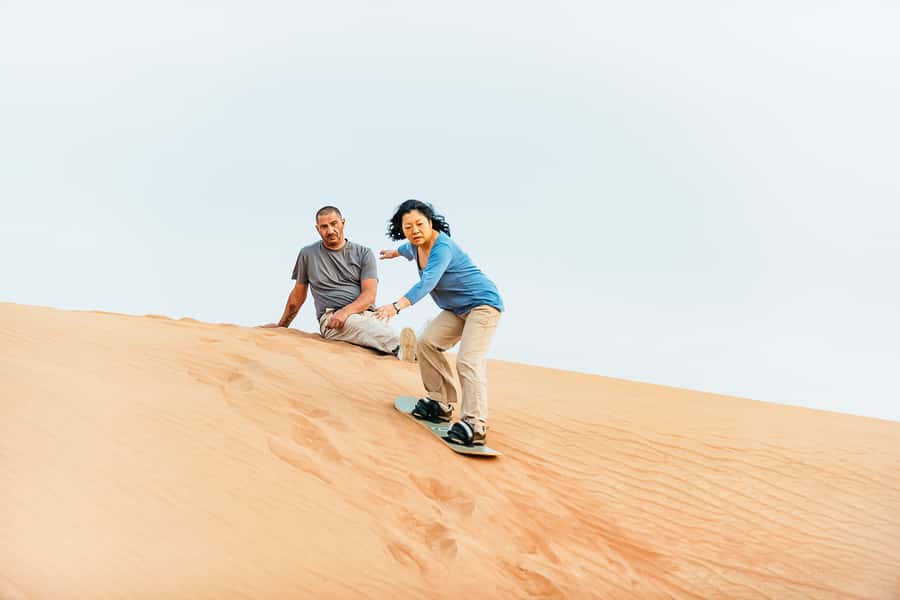 Doha: Desert Safari Dune Bashing, Sandboarding, & Camel Ride - Guide vibes: names to look for and what they mean for your trip