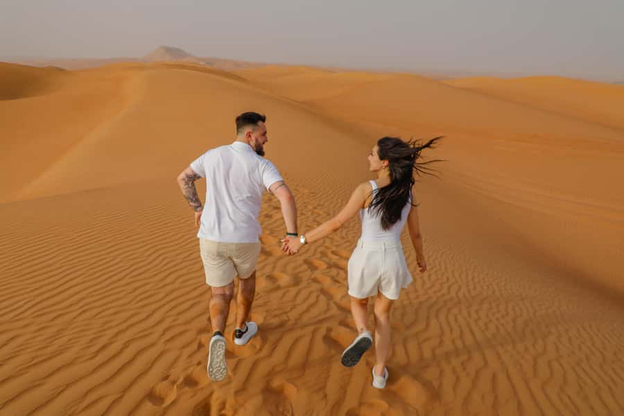 Doha: Half-Day Desert Safari, Quad Bike, Camels & Inland Sea - Sandboarding: the fastest way to feel the desert