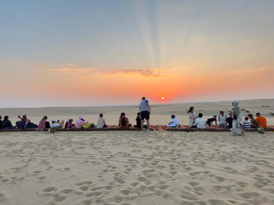 Doha: Half-Day Desert Safari, Quad Bike, Camels & Inland Sea - Drinks and the guide experience that keeps it from feeling chaotic