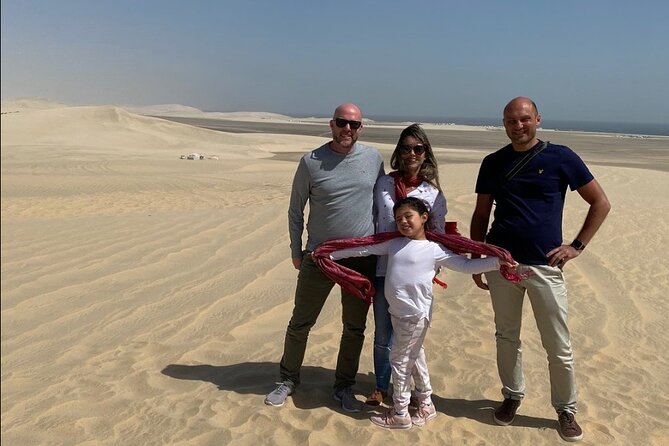 Doha : Half Day Desert Safari With SandBoarding and Camel Ride - Group size, shared logistics, and how to choose your afternoon slot