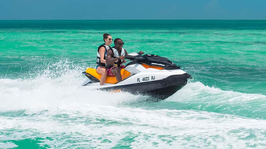 Doha: Jet Ski to Skyline with View of Katara and Pearl Qatar - A Jet Ski View of West Bay and Pearl-Qatar