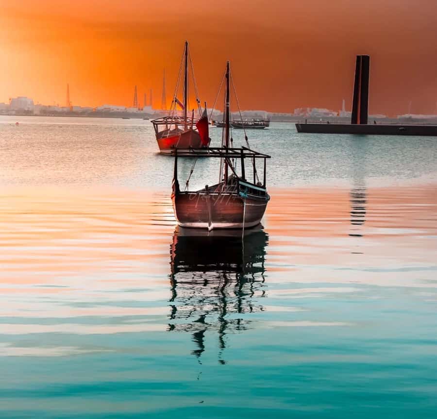 Doha: Sunset Serenade Skyline Dhow Cruise with Buffet Dinner - The cruise itself: sailing Doha Bay with West Bay and Corniche in view