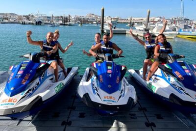 Dubai 1h Jet Ski, Burj Al Arab, Atlantis, Ice Cream, Photo, Video - Skyline minutes: Burj Khalifa and JBR from a moving vantage point