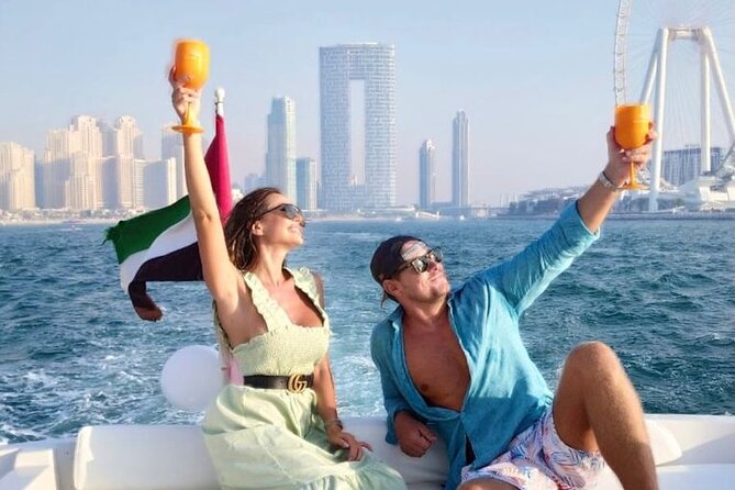 Dubai 3 Hour Private Luxury Yacht Charter with Jet Ski Option - Jet Ski upgrade: 1 hour of speed (age 16+)