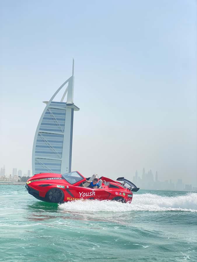Dubai: 30-Minute Jet Car Tour of Burj Al Arab with Ice Cream - Instructor energy: why names like Raja and Shiko come up so often