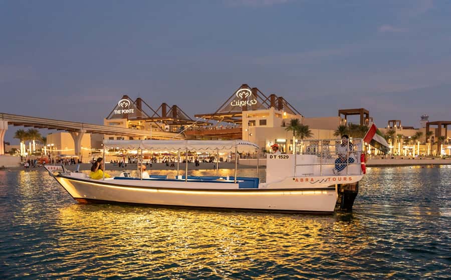 Dubai: Abra Boat Tour in Atlantis, Palm, Ain Dubai & Marina - Price and value: what $40 gets you in Dubai terms