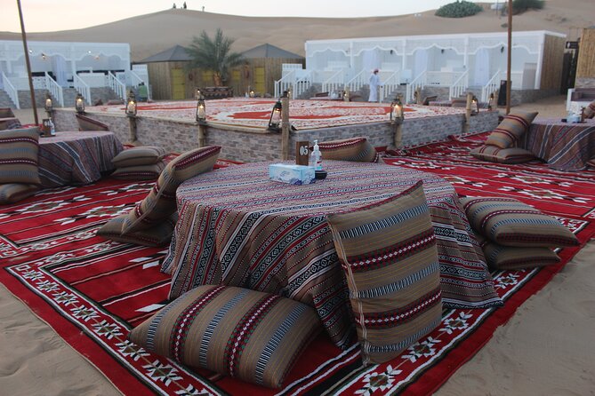Dubai Afternoon Desert Safari and BBQ Dinner - Bedouin Camp Stop: Henna, Costumes, Tea, and Photos