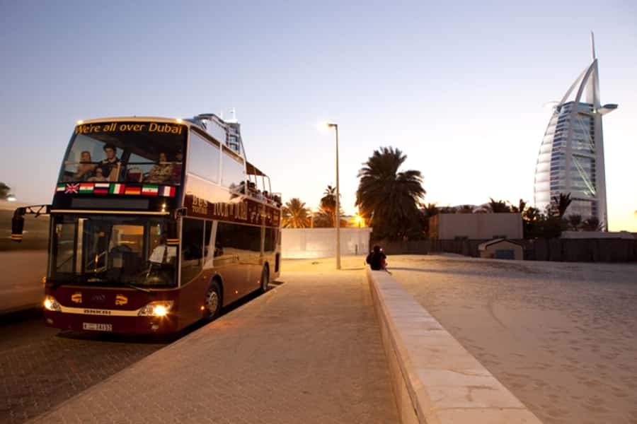 Dubai: Big Bus Panoramic Night Tour & Optional Dinner Cruise - Practical tips that make the difference