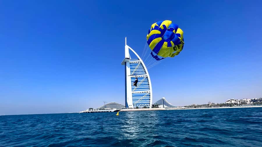 Dubai: Burj Al Arab Parasailing, Ice Cream, Pics, and Videos - Should You Book This Burj Al Arab Parasailing Flight?