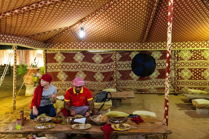 Dubai Camel Desert Safari, Traditional Meal & Heritage Activities - Dinner Under the Stars: A 4-Course Emirati Banquet With Entertainment