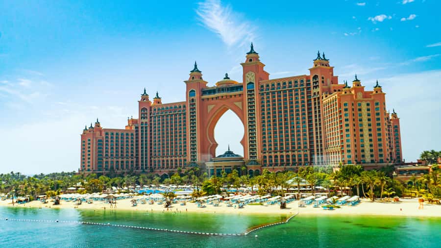 Dubai: City Tour with Iconic Attractions Tickets - Palm Jumeirah: the island that changes your sense of scale