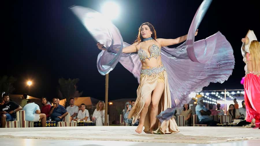 Dubai: Desert Camel Ride with Live Shows & BBQ Buffet Dinner - The desert ride details: what you should expect on the ground