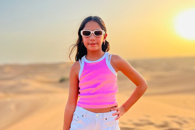 Dubai Desert Safari, BBQ, Live Shows, Camel, Sandboard (7-Hours) - BBQ dinner plus live shows: fire, belly dancing, and Tanura