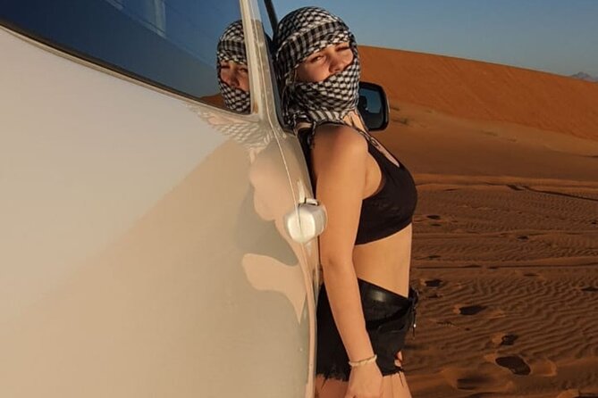 Dubai Desert Safari & Buffet Dinner and Camel ride with PRIVATE CAR - Heading into the camp: what “Bedouin-style” means here