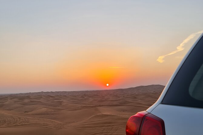 Dubai Desert Safari & Buffet Dinner and Camel ride with PRIVATE CAR - Camel ride: short, included, and built for photos
