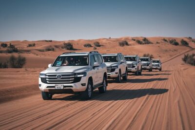 Dubai Desert Safari: Camel Ride, Sandboarding, BBQ & House Drinks - Bedouin-style camp: camel ride, henna, and the show lineup
