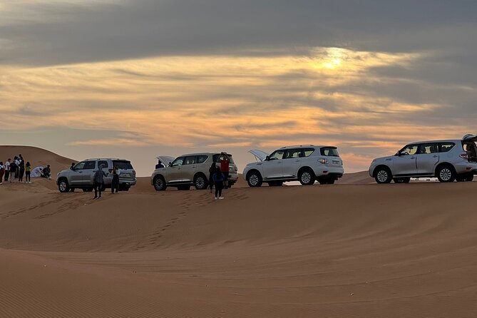 Dubai Desert Safari, Camel Ride, Shisha, Henna, Live BBQ & Shows - Pickup and timing: what a 7-hour evening looks like