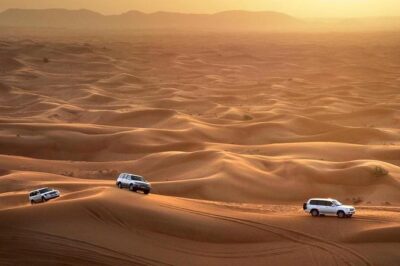 Dubai Desert Safari, Dune Bashing, Camel Ride, Sandboarding & BBQ - 4x4 dune bashing on red dunes: the thrill and how to stay comfortable