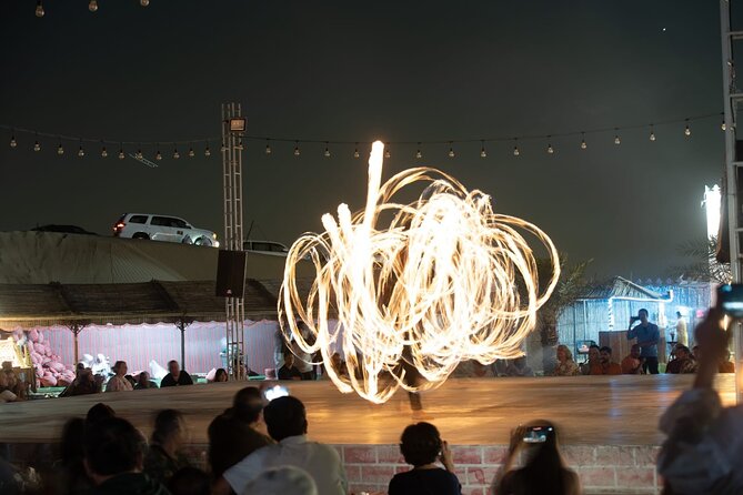 Dubai Desert safari Tour with Live BBQ & Belly Dance Shows - Al Aweer camp: henna, shisha, and live shows with real atmosphere